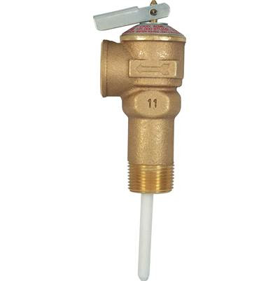 Cash Acme 18821-0150 Temperature and Pressure Relief 3/4 Inch Brass
