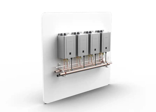 Noritz 4-Unit Wall Hung Commercial Manifold Kit - CMK-SS4
