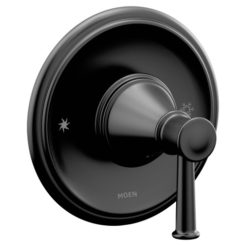 Moen Belfield 1 Handle Posi Temp Pressure Balancing Valve Trim Kit in Matte Black - T2311BL
