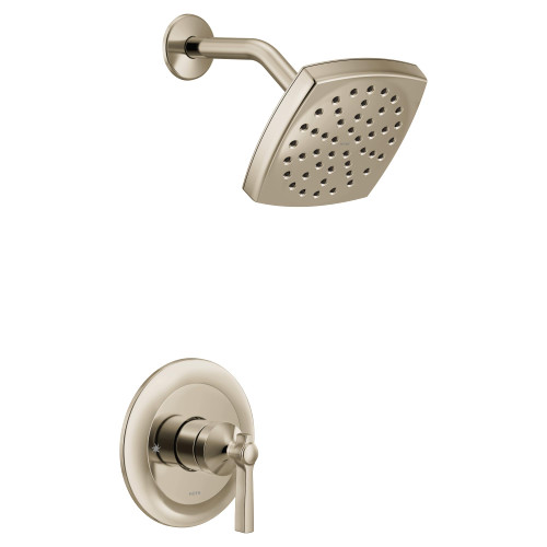Moen Flara M CORE 3 Series 1 Handle Shower Trim Kit Polished in Polished Nickel - UTS3912NL