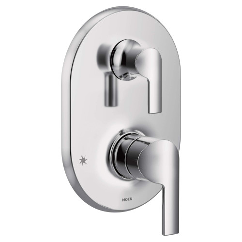 Moen Doux M CORE 3 Series 2 Handle Shower Trim with Integrated Transfer Valve in Chrome - UTS2611