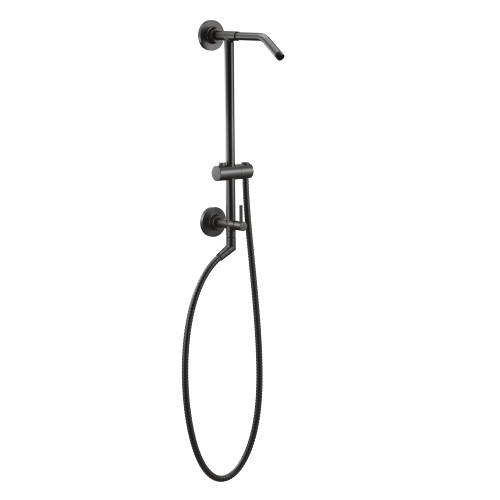Moen Annex Shower Slidebar and Shower Hose System Trim in Matte Black - TS3661NHBL
