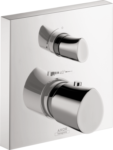 AXOR 12712001 Starck Organic Thermostatic Trim 5x5: Chrome