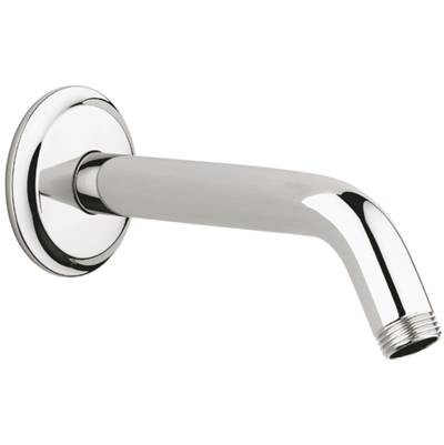 Grohe 27011000 Seabury 6-1/4 In. Shower Arm And Flange: Chrome