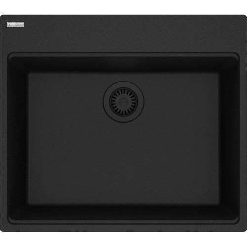 Franke MAG61023-ONY Maris Topmount Kitchen Sink in Onyx Black