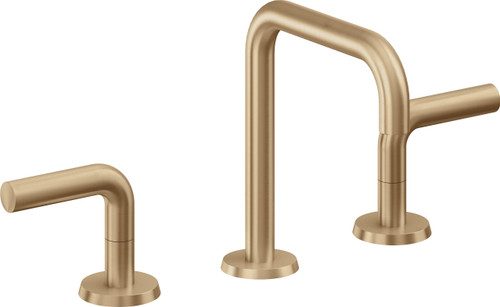 California Faucets Tamalpais 8" Widespread Lavatory Faucet with ZeroDrain in Satin Bronze - 7402ZB-SBZ