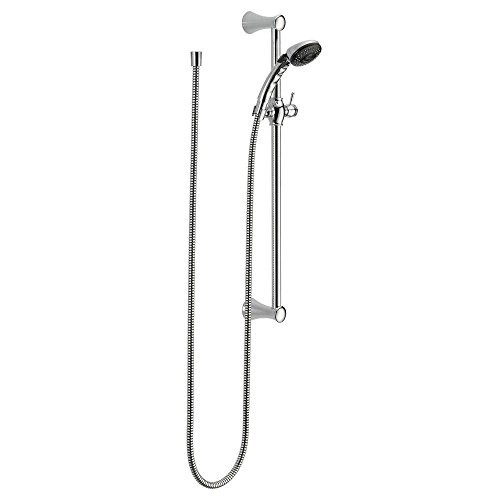 Delta 57021 Premium 3-Setting Slide Bar Hand Shower Chrome