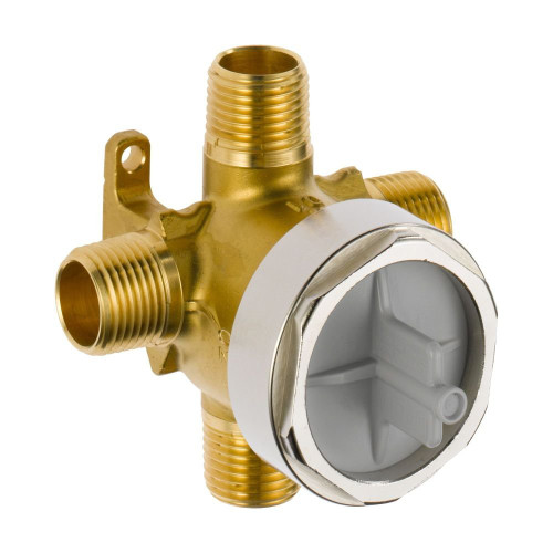 Delta R18000-XO Jetted Shower(TM) Rough-In Valve with extra Outlet (6-Setting)