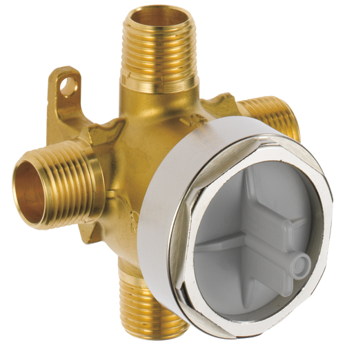 Delta R18000-XO Jetted Shower(TM) Rough-In Valve with extra Outlet (6-Setting)