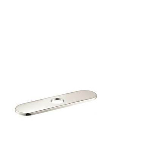 Hansgrohe 14019861 10in Baseplate Kitchen STEEL OPTIK