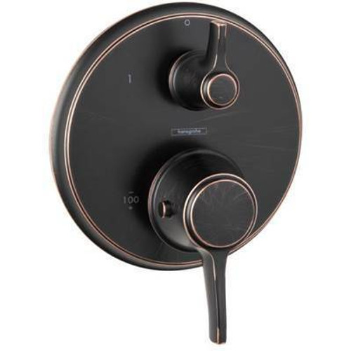 Hansgrohe 15753001 Metris C Thermostatic Trim w/Volume Control & Diverter CHROME