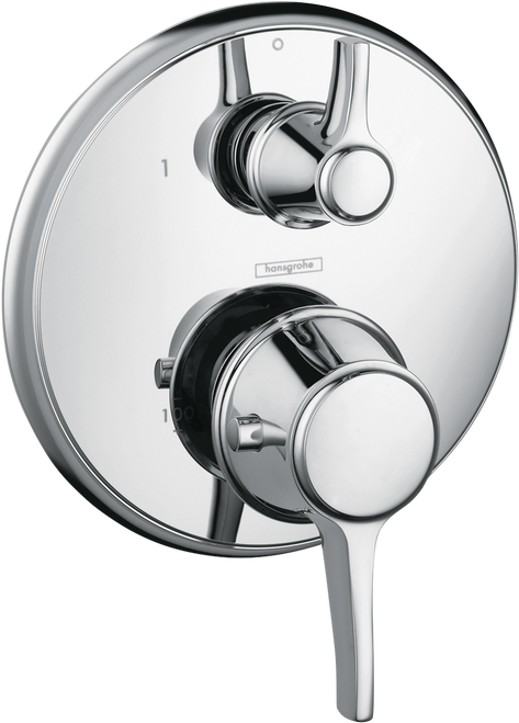 Hansgrohe 15753001 Metris C Thermostatic Trim w/Volume Control and Diverter Chrome Hansgrohe 15753001 Metris C Thermostatic Trim w/Volume Control and Diverter Chrome