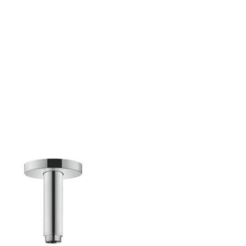 Hansgrohe 27393821 S Extension Pipe for Ceiling Mount Brushed Nickel