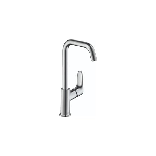 Hansgrohe 31609821  Focus 240 Tall Single Hole Faucet in Brushed Nickel Brushed Nickel
