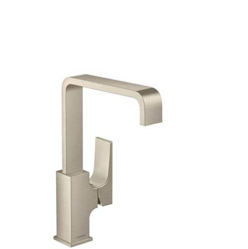 Hansgrohe 32513001 Metropol 260 Single-Hole Faucet with Lever Handle without Pop-Up, 1.2 GPM Chrome