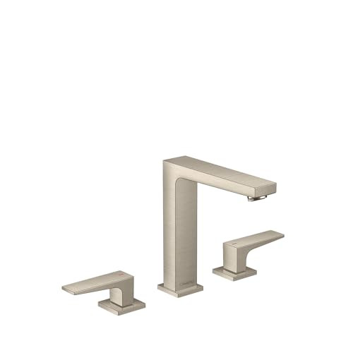 Hansgrohe 32526001 Metropol 225 Wall??Mounted Single??Handle Faucet Trim with Lever Handle, 1.2 GPM Chrome