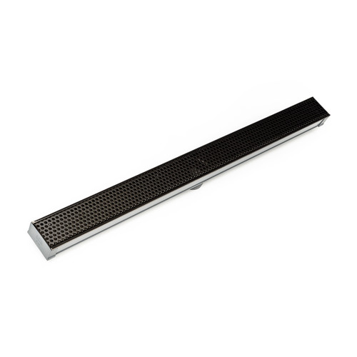 Infinity Drain 60" SDG 6560 ORB Linear Drain Kit: Oil Rubbed Bronze