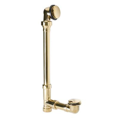 Mountain Plumbing BDSCFT22/CPB All Polished Claw Foot Tub Drain Polished Chrome