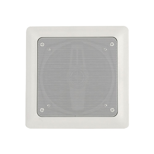 Mr. Steam MSSPEAKERSSQ-WH MusicTherapy Square Audio Speakers With Powerful Bass In White