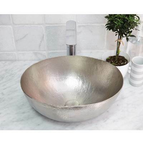 Native Trails CPS569 MAESTRO OVAL Hammered Copper Vessel Sink Antique