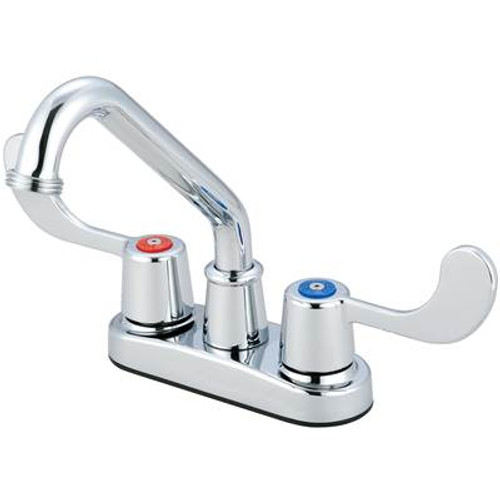 Olympia B-8190 ELITE Series Two Handle ADA Bar/Laundry Faucet: Chrome