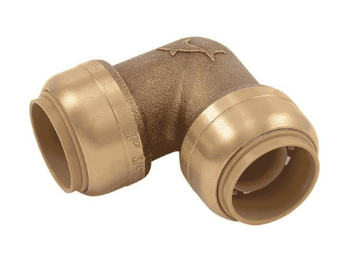 Sharkbite U256LF 3/4" Brass Push 90 Elbow