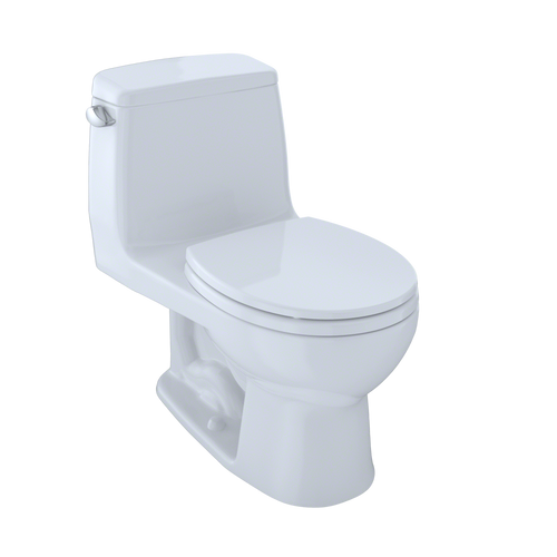 TOTO UltraMax One-Piece Round Bowl 1.6 GPF Toilet, Cotton White - MS853113S#01