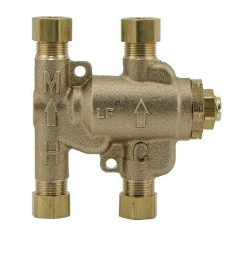 Watts LFUSG-B M2 3/8" Lead Free (LF) Under Sink Guardian Thermostatic Tempering Valves Bronze (0204143)