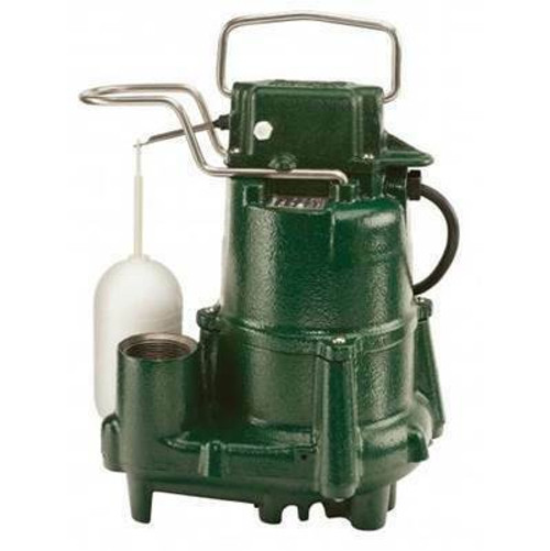 Zoeller N98 NON-AUTOMATIC Cast Iron Effluent or Dewatering Submersible Pump
