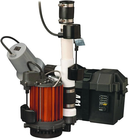 Liberty Pumps PC257-442-10A-EYE Sump Pump Combo System: Primary, Backup, and Alarm