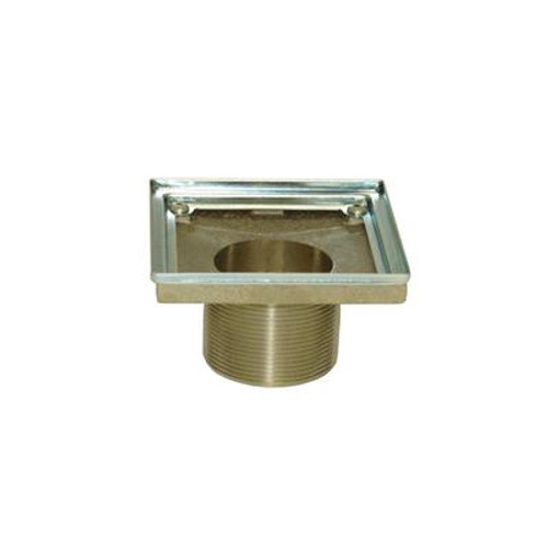 Newport Brass 277-01 4" Square Shower Drain Throat