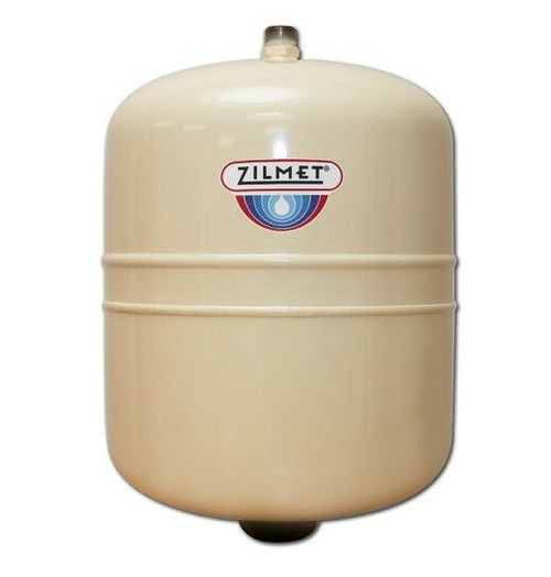 Zilmet ZEP12 4.8 gal In-line thermal expansion tank with 3/4" Stainless steel NPT connection Zilmet ZEP12 4.8 gal In-line thermal expansion tank with 3/4" Stainless steel NPT connection