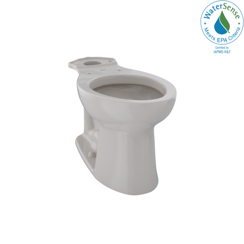 TOTO C244EF#12 Entrada Universal Height Elongated Toilet Bowl, Sedona Beige - C244EF#12