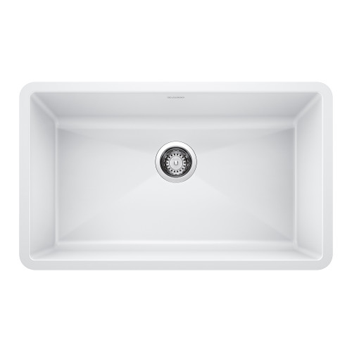 Blanco 440151 Precis Super Single Bowl - Biscuit Undermount Kitchen Sink