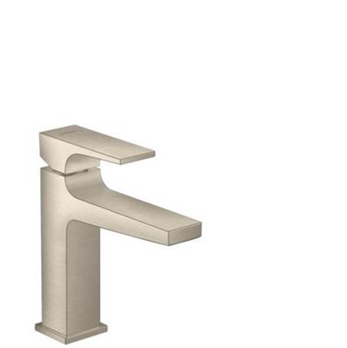 Hansgrohe 32506821 Metropol 110 Single-Hole Faucet with Lever Handle, 1.2 gpm Brushed Nickel