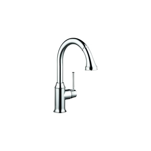 Hansgrohe 04215800 TalisC Higharc Single Hole Kitchen Faucet STEEL OPTIK