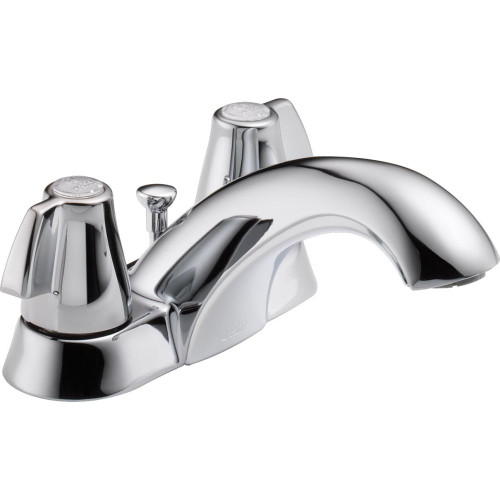 Delta 2522LF Two Handle Centerset Lavatory Faucet CHROME