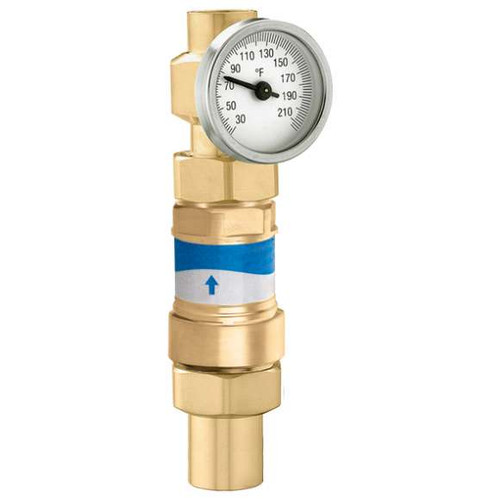 Caleffi 127154AFC 4G0 FlowCal+ PIBV Low Lead 3/4"PEX Crimp w/ Check 4 GPM Caleffi 127154AFC 4G0 FlowCal+ PIBV Low Lead 3/4"PEX Crimp w/ Check 4 GPM