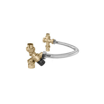 Caleffi 520506AX Thermostatic Mixing 3/4 Inch Press Brass