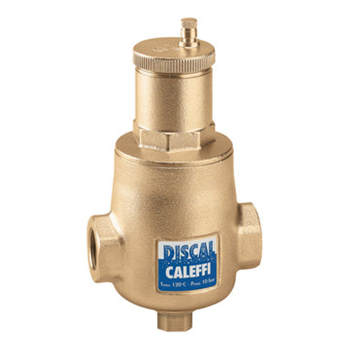 Caleffi 551067AC DISCAL Air Separator 1 1/4" Press w/ Expansion Tank Check