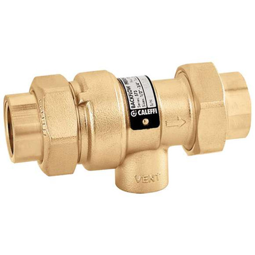 Caleffi 573409A Backflow Preventer 1/2" Sweat ASSE 1012