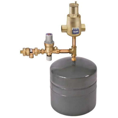 Caleffi NA553362 Boiler Trim Kit, 1" NPT, 4.4Gal with ASSE 1012 Back Flow