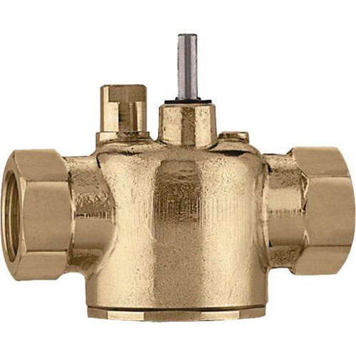 Caleffi Z200635 Z-One 2-Way valve body, 1", Sweat, 5.0 Cv, 25 PSI Δ P