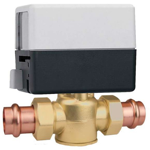 Caleffi Z45P Z-One 2-Way,NCw/ MS,24V,3/4", Union Press,7.5Cv