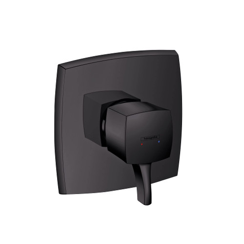 Hansgrohe 15769671 Ecostat Classic Pressure Balance Trim, Square in Matte Black