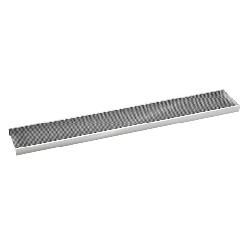 Infinity Drain 48 A 10048 PS Linear Drain Grate Polished Stainless