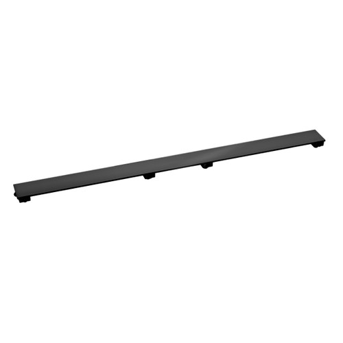 Infinity Drain 24" BA 6524 BK Linear Drain Grate: Matte Black