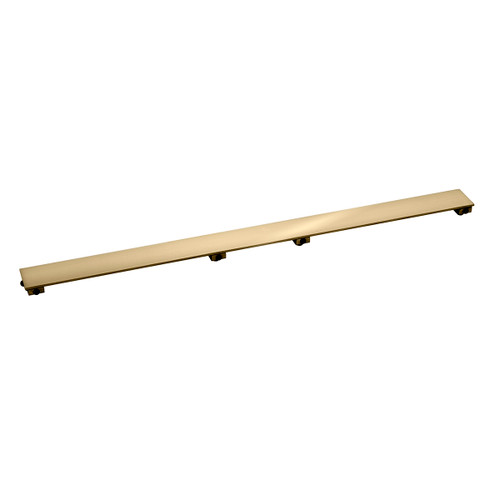 Infinity Drain 48" BA 6548 SB Linear Drain Grate: Satin Bronze
