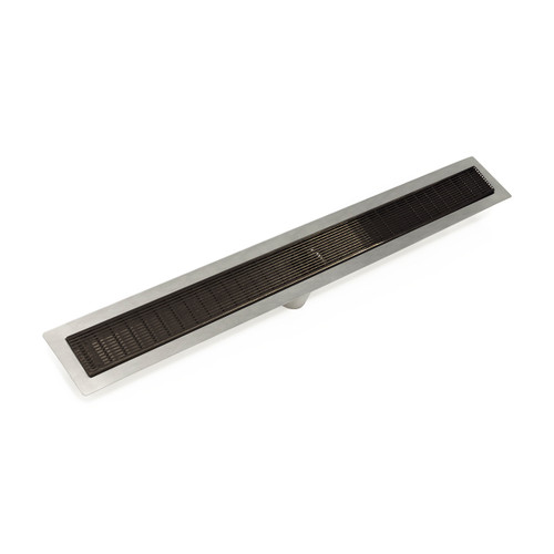 Infinity Drain 32" FFAS 6532 ORB Linear Drain Kit: Oil Rubbed Bronze