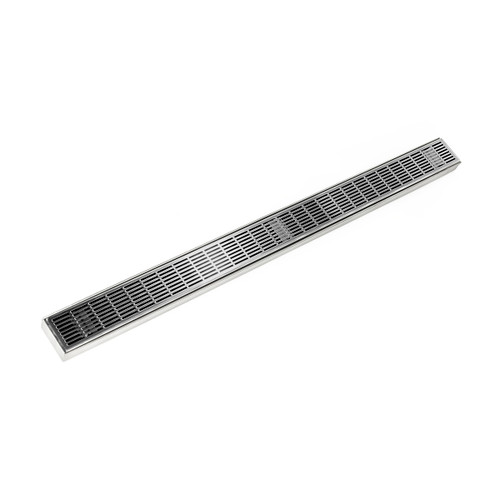 Infinity Drain 42" FXIG 6542 PS Linear Drain Kit: Polished Stainless